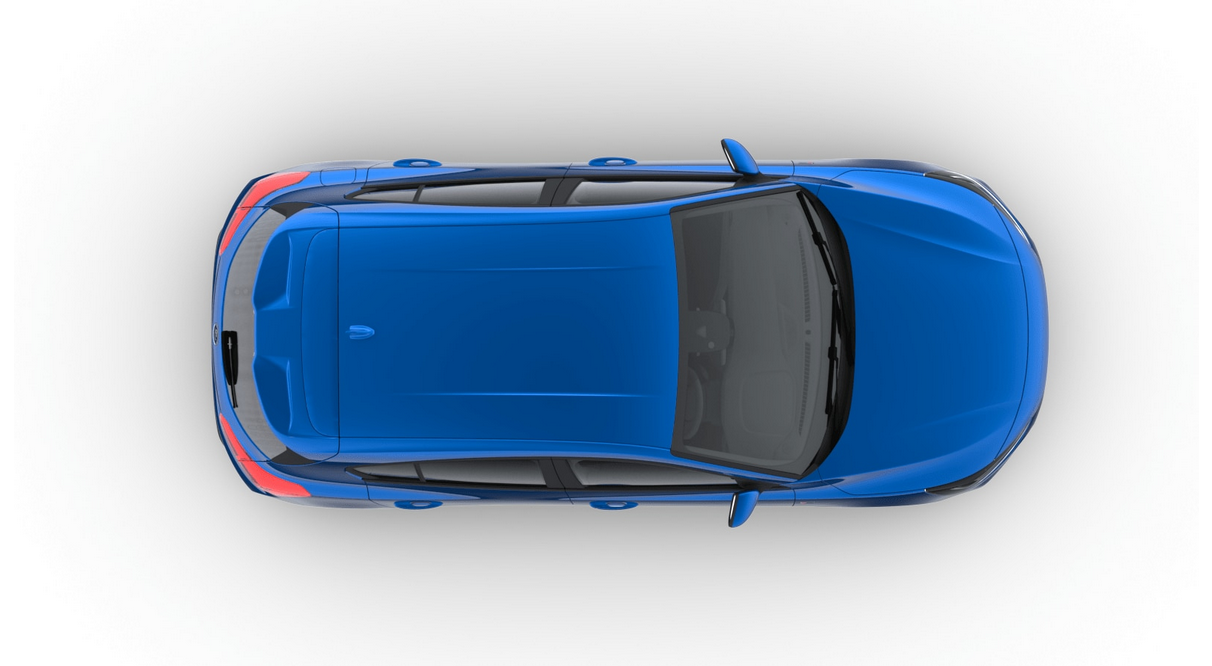 Ford Focus top view