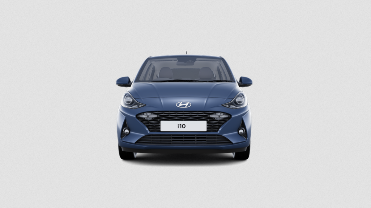 Hyundai i10 automatic city car front view