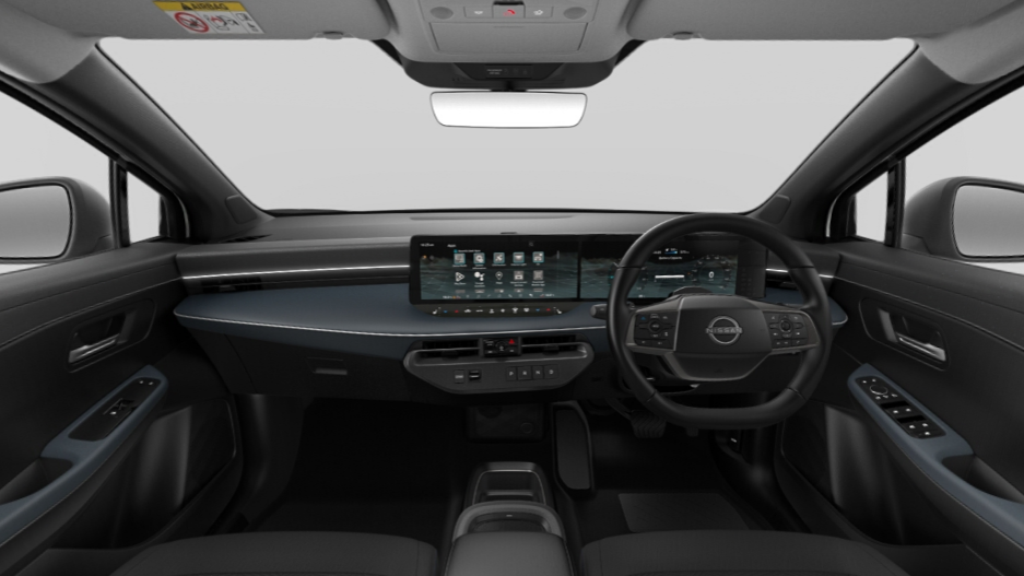 Nissan Leaf dashboard showing battery health and range display, relevant to do electric cars need servicing checks